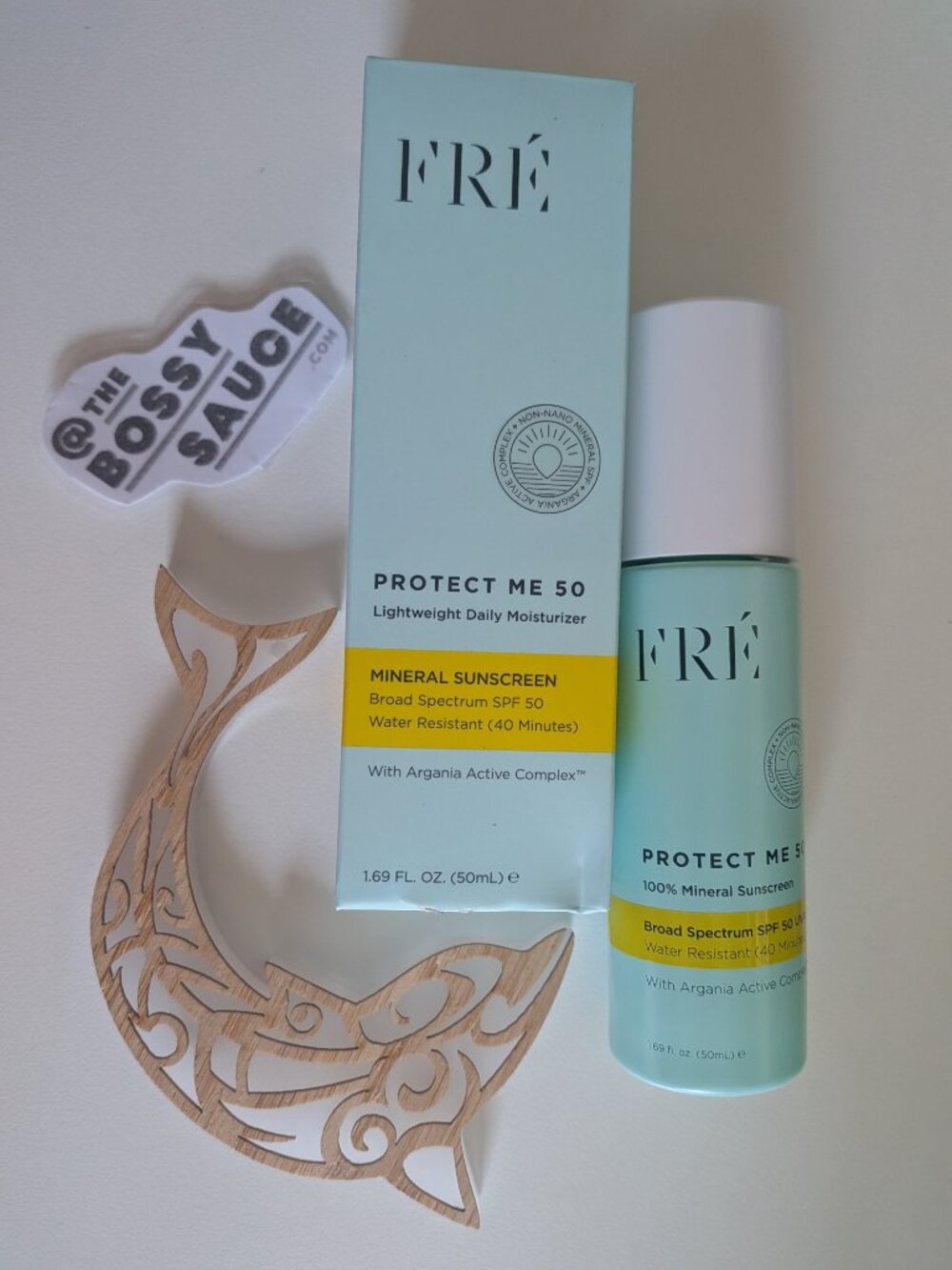 FRÉ Mineral SPF 50 Face Moisturizer Sunscreen NIB NWT (Expires 7/27) 1.69oz